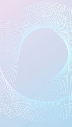 an abstract blue and pink background with lines in the shape of a circle on top of it