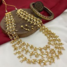 Multi Layered Necklace, Pakistani Bridal Jewelry, Peacock Jewelry, Necklace Set With Earrings, High End Jewelry, Gold Necklace Indian, Indian Necklace, Necklace Indian