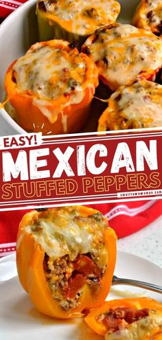 MEXICAN STUFFED PEPPERS Air Fryer Stuffed Peppers, Mexican Stuffed Peppers, Sweet Onions, Fire Roasted Tomatoes, Party Dinner, Pepper Jack, Fire Roasted