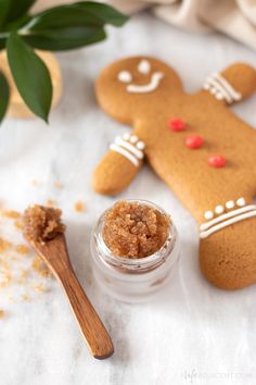 This festive DIY lip scrub smells just like freshly baked gingerbread cookies! Learn how to make an easy gingerbread lip scrub for the holiday season. This homemade exfoliator is perfect moisturizing and exfoliating dry winter lips. Natural ingredients like brown sugar, coconut oil, and honey combine to create a delicious scent and yummy flavour. Plus, it’s edible! #lipscrub #alifeadjacent #sugarscrub