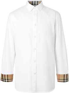 Thailand Clothes, Burberry Shirts For Men, Burberry Monogram, Boulevardier, African Shirt, Outfits Wardrobe, Clothing Brand Ideas, The White Room, Burberry Shirts