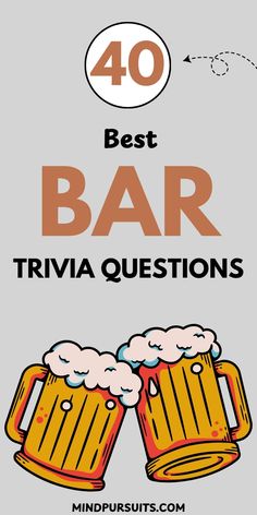 the top 40 best bar trivia questions