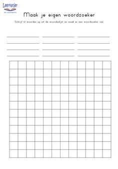 a printable worksheet with the words mark jegen wordwoordzer