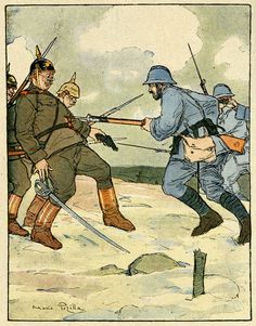 French Soldier, Cartoon Family, German Soldier, Family Man, Family Cartoon, Photo To Cartoon, Poster Size Prints, Picture Library, First World