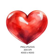 a large red heart shaped object on a white background with the words png / jpp / pgvg