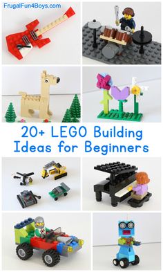 lego building ideas for beginners that are fun and easy to do with the kids