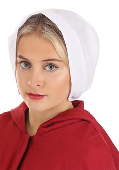 PRICES MAY VARY. OFFICIALLY LICENSED: Authentic Handmaid's Tale bonnet accessory FOLDED BROADCLOTH: Made from 100% polyester broadcloth for an authentic look SECURE FIT: Elastic in the lower back ensures a snug and comfortable fit HIGH-QUALITY DESIGN: Folded front edge and corners for added realism PERFECT FOR COSTUME EVENTS: Ideal for cosplay, themed parties, or Halloween Delve into the dystopian world of Gilead with the authentic Handmaid's Tale Women's Inner Bonnet Accessory, exclusively made Flapper Makeup, Handmaids Tale Costume, A Handmaids Tale, Pilgrim Costume, Theater Play, Black Buckle Boots, Show Look, The Handmaid's Tale, Fun Costumes