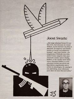 Joost Swarte, Cd Cover, Comic Artist, Magazine Cover, Peace Gesture, Comic Art, Crayon, Graphic Art, Stamp