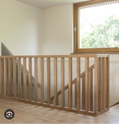 Wood Railing Design, Wooden Balustrade, Stairs Wood, Diy Stair Railing, Staircase Railing, Staircase Handrail, Wood Railing