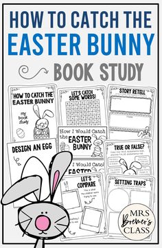 an easter bunny book with the title how to catch the easter bunny