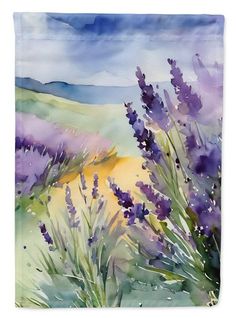 Watercolors I Love | creativeartworksblog Vibrant Watercolor Paintings, Lavender Artwork, Watercolor House, Watercolor Art Landscape, Learn Watercolor, Watercolor Paintings For Beginners