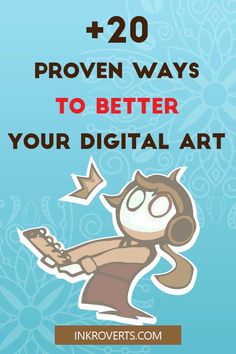 +20 Proven Ways to BETTER Your Digital Art! How 2 Draw, How To Get Rid Of Art Block, Digital Art Background Tutorial, How To Improve Art, Drawing How To, How To Improve Your Art, Simple Drawings Ideas, Procreate Brushes Free Download, Improve Art