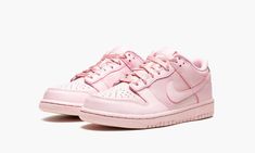 Shop Dunk Low "Prism Pink" at Stadium Goods, the world's premier marketplace for authentic sneakers and streetwear. In stock and ready to ship. Trendy Shoes Sneakers, Dr Shoes, Pretty Shoes Sneakers, Shoe Wishlist, Fresh Shoes, Cute Nike Shoes, Cute Nikes, Girly Shoes, Pink Sneakers