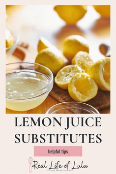 lemon juice substitues helpful tips for real life of luscus by dr suel