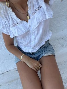 Stockholm Style Summer Fits, Stockholm Outfit Summer, Summer Stockholm Style, Blouse Summer Outfit, Stockholm Style Summer, Stockholm Summer, Strand Outfit, Fest Outfits, Skandinavian Fashion