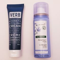 2 Piece, Both Travel Size, New Without Packaging Verb Light Hold & Defrizz Hydrating Styling Cream For Dry Hair ( 1fl.Oz./ 30ml.) Klorane Dry Shampoo Volume W/ Flax ( 50ml./ 1.0oz. ) Klorane Dry Shampoo, Color Shampoo, Styling Cream, Dry Shampoo, Dry Hair, Travel Size, Travel Size Products, 2 Piece, Womens Hairstyles