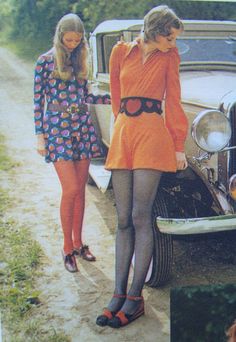 Look Hippie Chic, 60s Girl, Lingerie Vintage