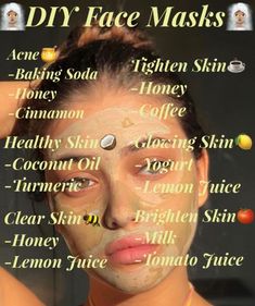 Face Mask Ideas Skin Care, How To Make Skin Care Products At Home, How To Get Clear Skin Naturally, Clear Face Tips, How To Make Face Mask, Perfect Skin Routine, Homemade Face Mask