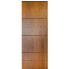 96 Tall Mahogany Contemporary Entry Door with 7 Horizontal Grooves Exterior Door Styles, Contemporary Entry Doors, Wood Front Entry Doors, Farmhouse Craftsman, Solid Wood Entry Doors, Rustic Mediterranean, Wood Entry Doors, Wood Exterior Door, Contemporary Doors