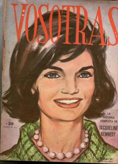 a magazine cover with a woman smiling for the camera on it's front page