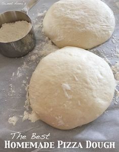 the best homemade pizza dough recipe ever