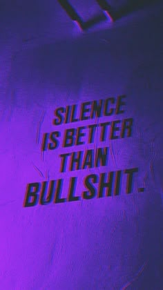 Silence Is Better, Mood Wallpaper, Quote Iphone, 90's Fashion, Wallpaper Iphone Quotes, Purple Wallpaper, Purple Aesthetic, Blue Wallpapers, Aesthetic Iphone Wallpaper