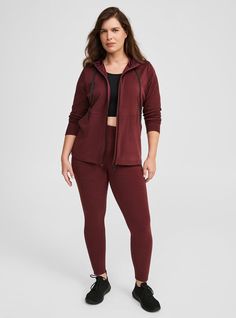 Matching Style(s): Search 40986263 FIT Model is 5'9” wearing size 1. Measures 30” from shoulder (size 2). MATERIALS + CARE Brushed heather fleece knit fabric. . 88% polyester, 12% spandex. Machine wash cold. Line dry or dry low. . Imported. . DETAILS Hooded neckline. . Long sleeves. . Zipper closure. The best plus size women's happy camper micro fleece full zip active hoodie hoodies & sweatshirts in sassafras made of supersoftmicrofleece. This sporty athletic-wear is great for looking good while you are working out, being active, playing your favorite sport, or doing yoga, Pilates, barre, zumba, biking, lifting weights, or hiking, and during work-outs for which you need activewear or loungewear. Torrid is your destination for cozy fall and winter clothes to keep you warm and comfortable. Hoodie Images, Pilates Barre, Lifting Weights, Active Jacket, Work Outs, Active Hoodie, Happy Camper, Shopping Day, Matches Fashion