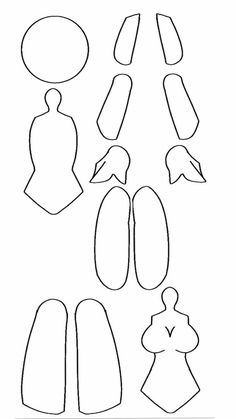 Making Paper Dolls Ideas, Paper Doll Design, Moveable Paper Doll Template, Paper Doll Moveable, How To Make Paper Puppets, Woman Body Types, Gacha Body Parts, Paper Weaving Patterns Design, Body Parts Drawing