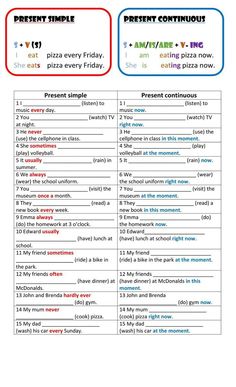 two different types of words that are present in the same language, and one is for each