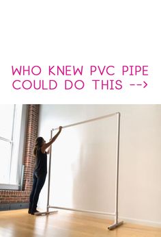 a woman standing in front of a whiteboard with the words who knew pwc pipe could do this?