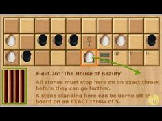 an image of a board game with the words field 26, the house of beauty and all stones must stop here on an exact throw