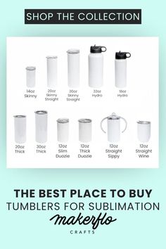 The Best Place to Buy Tumbler Blanks Tumbler Packaging Ideas, Tumbler Packaging, Silver Display, Summer Tumbler, Sublimation Tumblers, Sublimation Paper, Wind Spinners, Free Templates