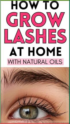 Discover the best oils for lash growth and how to grow eyelashes naturally. Our blog details everything from eyelash growth oils to simple lash growth tips for achieving long lashes from home. Start your journey to pretty lashes today! Grow Lashes Naturally, Diy Lash Serum, Longer Lashes Naturally, Grow Eyelashes Naturally, Oil For Eyelash Growth, Mascara Tips And Tricks, Best Lash Serum, Grow Eyelashes