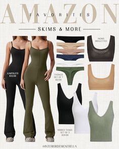 Amazon Fits, Basic Girl Outfit, Gymwear Outfits, Fashion Top Outfits, Clothing Sites, Streetwear Fashion Women