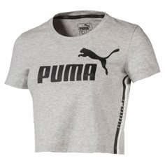 Cropped Graphic Tees, Crop Top Casual, Gym Style, Puma Women, Cropped T Shirt, Cropped Tee, Crop Tshirt, Crop Tee, Cute Casual Outfits