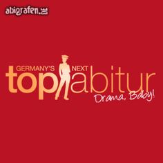 the logo for germany's next top - mabitur drama baby, featuring a woman