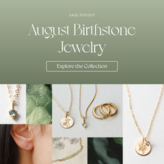 The world’s in full bloom for you, August babies! The birthstone for August is the playful peridot, believed to bring luck and abundance to the one wearing it. August Baby, Peridot Jewelry, August Birthstone Jewelry, August Birthstone, In Full Bloom, August Birth Stone