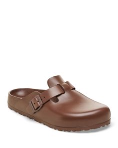 Birkenstock Men's Boston Eva Slip On Clogs Men’s Clogs, Brown Slip-on Indoor Clogs, Rustic Brown Slip-on Clogs, Brown Synthetic Slip-on Clogs, Cheap Men's Slip-on Clogs, Birkenstock Men, Birkenstock, Clogs, Boston