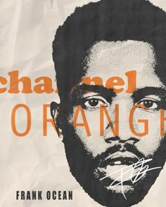 the cover art for michael orangh's album, frank ocean