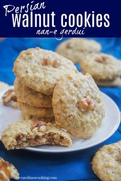 several cookies stacked on top of each other with the title in the middle above it