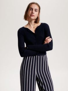 Cable Knit Cropped Sweater | Tommy Hilfiger Knit Cropped Sweater, Tommy Hilfiger Store, Kids Sale, Tommy Hilfiger Women, Woven Dress, Tommy Jeans, Cropped Sweater, Women's Sweater, Cable Knit