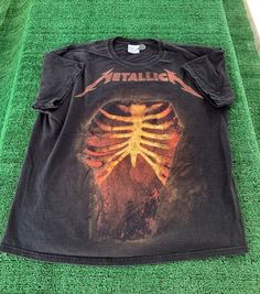 Vintage 90S Metallica Ribs Cage Concert T Shirt Easy 30 day return policy Concert T Shirt, New Rock, Concert Tshirts, Cool Fits, Swaggy Outfits, Band Shirts, Dream Clothes, Rib Cage, Look Cool