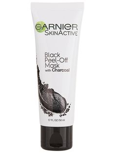 Peel off impurities and reduce the visible size of pores with Garnier Skinactive Black Peel-Off Mask with Charcoal. Peeling Face Mask, The Ordinary Charcoal Mask, Best Peel Off Face Mask, Peel Off Face Mask, Peel Of Mask, Peal Off Mask, Black Mask Skin Care, Black Face Mask Skin Care, Charcole Face Mask