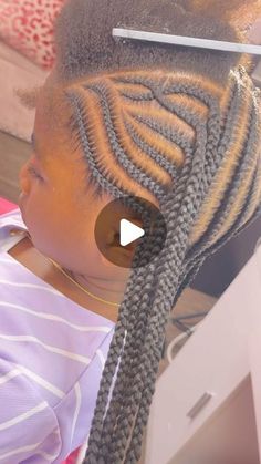 ✨ Precious kids ✨ on Instagram: "Julissa ☺️💕. Freestyle layers Extensions 🧼  • • • • miramarhairstylist #miramarbraider ##miramarkidbraider #browardbraider #browardkidsbraids #browardbraids #broward hair raider #miamihairstylist #miamikidbraider #miamibraids #miamikidhairbraider #pompanokidsbraider #pompanobraider #kidfriendlystyles #kidfriendlybraids" Cornrows Ideas For Kids, Quick Kids Braided Hairstyles, Hairstyle For Kids Girl Black, Kid Fulani Braids, Cute Braided Hairstyles For Kids Black, Cornrow Hairstyles For Black Kids, Scalp Braids For Kids, Kids Feed In Braids Hairstyles, Black Kids Hairstyles Braids