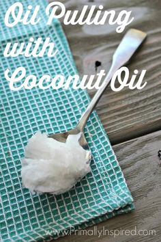 Have you heard about oil pulling? I'll teach you all about oil pulling with coconut oil, the health benefits & my results from oil pulling this past year. Health Coconut Oil, Coconut Health Benefits, Coconut Oil Uses