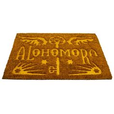 a door mat with the words alohonopa on it