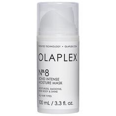 Olaplex No. 8 Bond Intense Moisture Damage Repair Hair Mask Treatment Olaplex No 8, Moisture Hair Mask, Olaplex Products, Freetime Activities, Treat Damaged Hair, Moisture Hair, Hair Repair Mask, Hair Concerns, Damaged Hair Repair