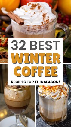 the best winter coffee recipes for this season