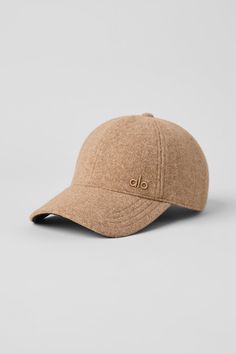 Get ready to top off your look. The classic dad cap is getting a luxe upgrade with a brushed fabric and an embroidered logo. Customize the fit with the adjustable back and you’ll be set to go. Aesthetic Baseball Caps, Ny Cap, Sweatpants And Sweater, Gray Accessories, High Heel Rain Boots, Ballet Pink, Dad Cap, Dad Caps, Fabric Sale