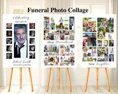 Editable Funeral Photo Collage Sign Set Template, Printable Funeral Welcome Sign, In Loving Memory, Celebration of Life, Memorial Poster The template is made in Canva. If you don't have a Canva account, you can register for free to access these beautiful and easy-to-use templates. You can change any text, font size, font type, and all the image can be moved or deleted. 🔆IF YOU HAVE ANY QUESTION JUST LET ME KNOW🔆 This listing is for the creation and delivery of DIGITAL FILES for you to print yourself. 🔆 NO PHYSICAL PRODUCT WILL BE SHIPPED🔆 Invitation Canva Template * Lifetime Access 🔆This invitation is self-editable in CANVA App (Super Easy to use app on computer and Phone in 5 minutes)! 🔆 You can download the link upon purchase and we will send you the link to edit your invitation! ? Memorial Poster, Canva App, Loving Memory, Font Types, Office Max, Always Remember, Font Size